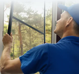 Как снять москитную сетку с пластикового окна - фото