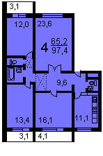 Планировка - 4 фото - Умные Окна